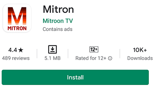 Mitron app google play store