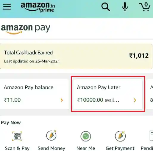 what is amazon pay later in hindi