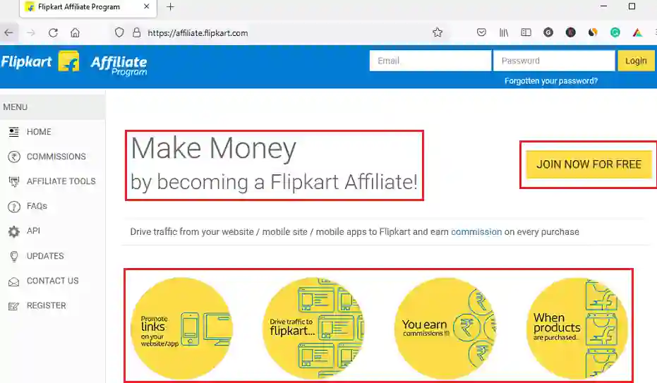 Flipkart Affiliate marketing in hindi