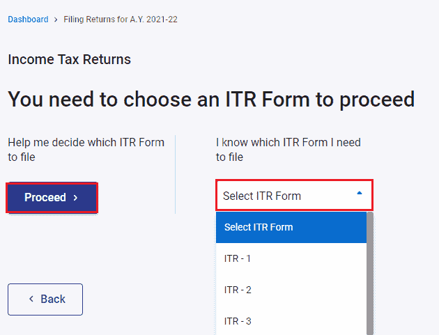 Income Tax Return File Eligibility