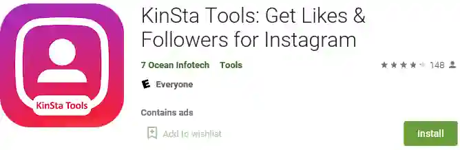 KinSta Tools Get Followers for Instagram hindi