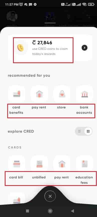 Cred app in hindi