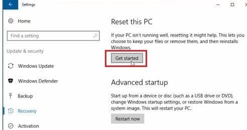 Laptop Ko Reset Kaise Kare Windows 10