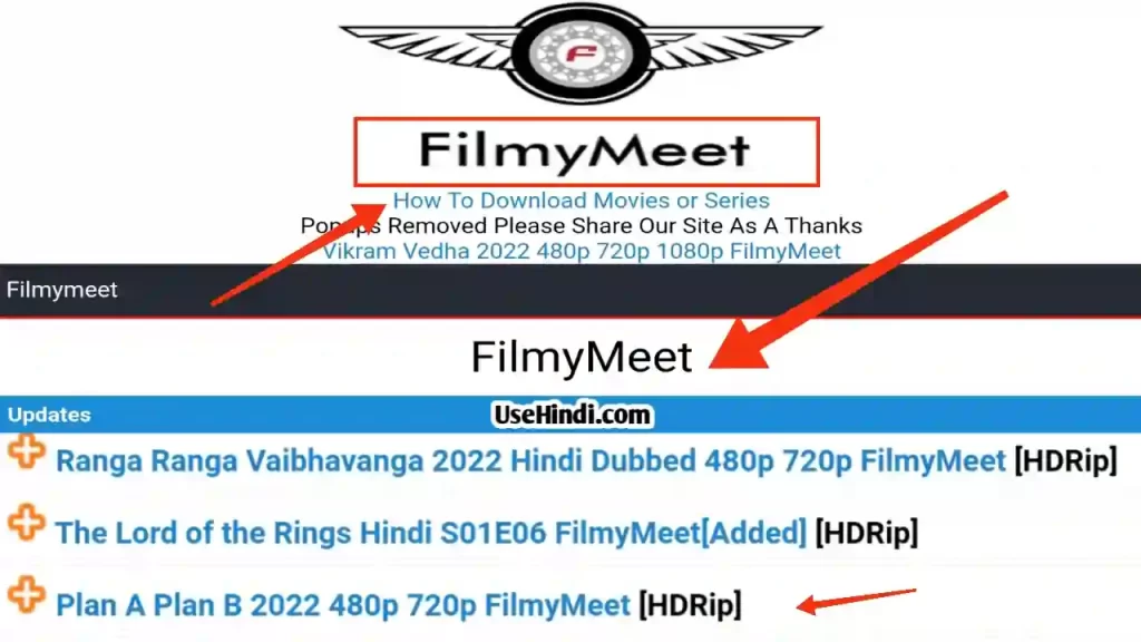 Filmymeet Latest Movies Download 2023 - Free HD Hollywood Hindi Dubbed
