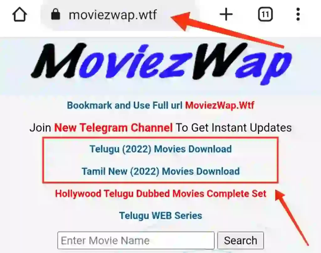 MoviezWap org telugu tamil movie download